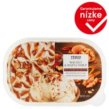 Tesco Walnut & Maple Syrup Ice Cream with Caramelised Walnuts 900 ml