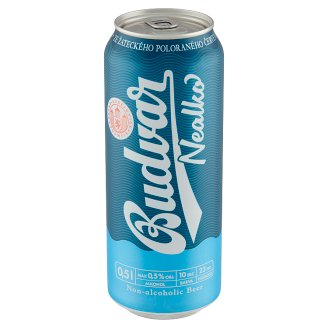 Budweiser Budvar B:Free svetlé nealkoholické pivo 500 ml