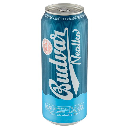 Budweiser Budvar B:Free svetlé nealkoholické pivo 500 ml