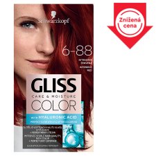 Schwarzkopf Gliss Color farba na vlasy Intenzívna Červená 6-88