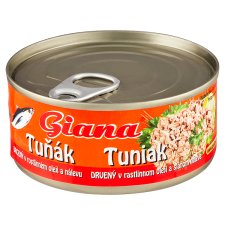 Giana Crushed Tuna in Vegetable Oil and Salted Brine 170 g