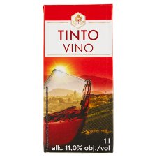 Tesco Tinto červené víno 1 l