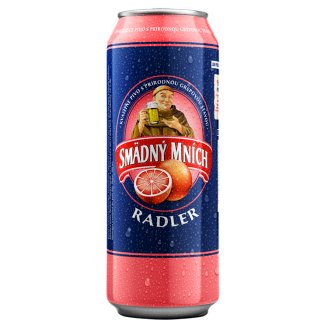 Smädný Mních Radler Beer Alcoholic Drink Flavoured with Grapefruit 500 ml
