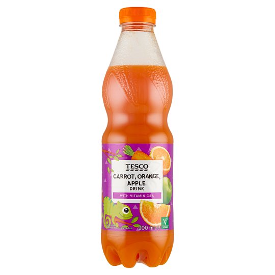 Tesco Carrot Orange Apple Drink 900 ml Tesco Potraviny