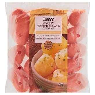 Tesco Zemiaky konzumné neskoré červené 2 kg
