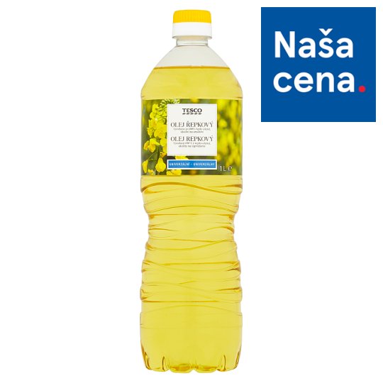 Tesco Olej repkový 1 l
