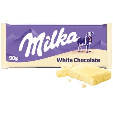 Milka White Chocolate 90 g