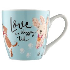 Tesco Wiggly Tail Dog Mug