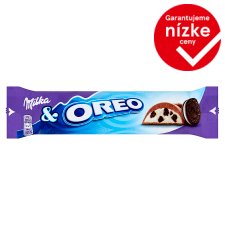 Milka tyčinka Oreo s kúskami sušienok v mliečnej čokoláde 37 g