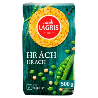 Lagris Hrach žltý lúpaný polený 500 g
