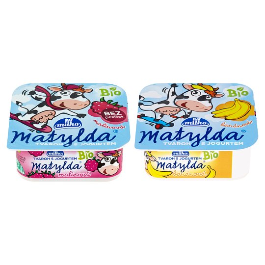 Milko Matylda Dessert with Bio Curd and Bio Yoghurt 100 g