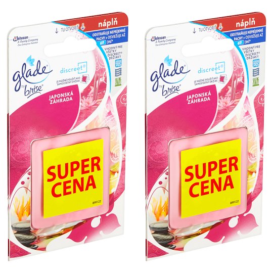 Glade by Brise Discreet Japonská záhrada náplň 2 x 8 g