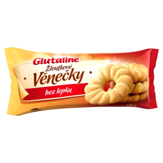 Glutaline Žĺtkové venčeky bezgluténové 100 g