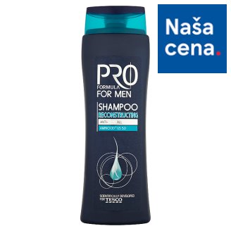 Tesco Pro Formula For men reconstructing šampón pre mužov 400 ml