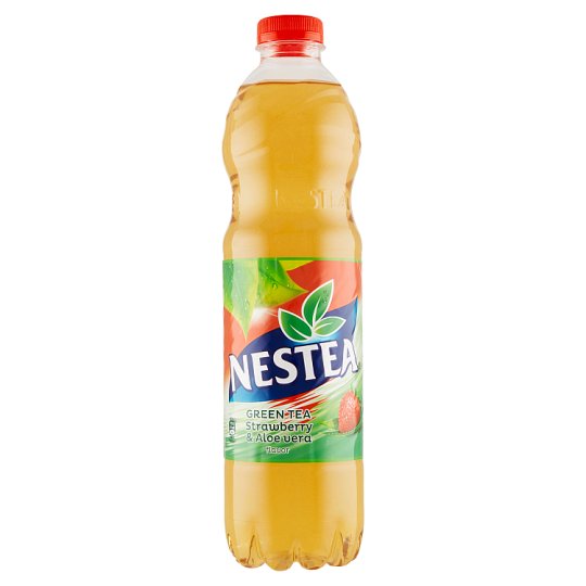 Nestea Zelený ľadový čaj s príchuťou jahody a aloe vera 1,5 l