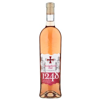 Templářské Sklepy Čejkovice Zweigeltrebe rosé polosuché ružové víno 0,75 l