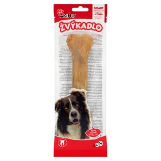 Akinu Žuvacia kosť prírodná z kože 16 cm 1 ks