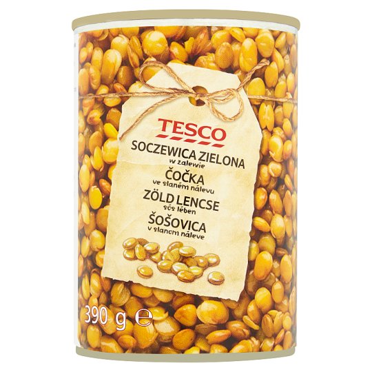 Tesco Šošovica v slanom náleve 390 g