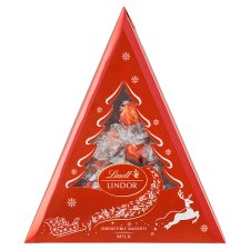 Lindt Lindor Mliečna čokoláda s jemnou krémovou náplňou 125 g