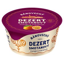 Milsy Bánovecký dezert smotanový mango-marakuja 135 g