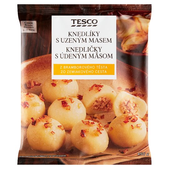 Tesco Dumplings with Smoked Meat 450 g Tesco Groceries
