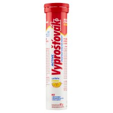 Vitar Vyprošťovák Active with Lemon Flavor 20 Effervescent Tablets 82 g