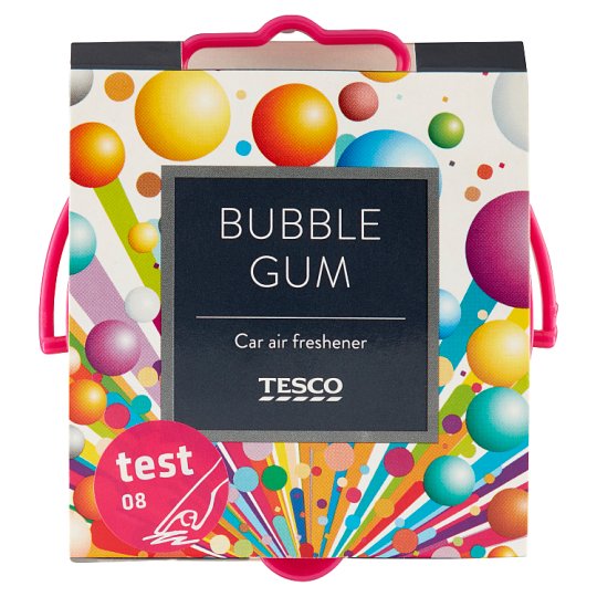 Tesco Bubble Gum Car Air Freshener 55 g Tesco Groceries