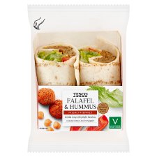 Tesco Falafel & Hummus Tortilla 174 g