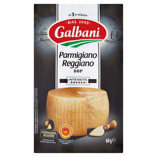 Galbani Parmigiano Reggiano extra tvrdý zrejúci polotučný syr strúhaný 60 g