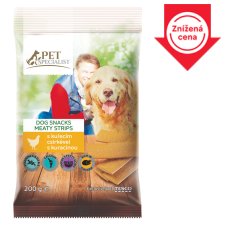 Tesco Pet Specialist Dog Snacks Meaty Strips with Chicken 200 g