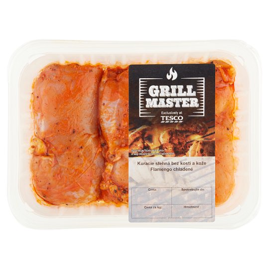 Tesco Grill Chladené kuracie stehná bez kosti a kože Flamengo