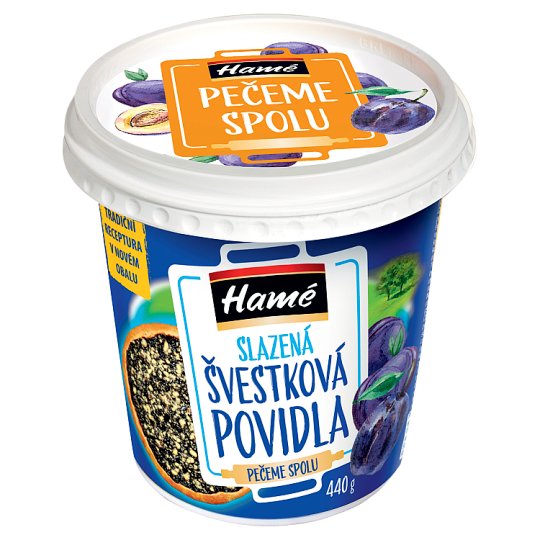 Hamé Sladený slivkový lekvár 440 g