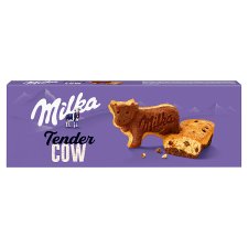 Milka Tender Cow Soft Pastry with Pieces of Milk Chocolate 140 g