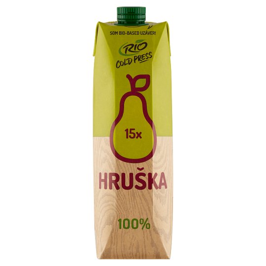 RIO FRESH 100% šťava chladená hrušková Williams 1 l