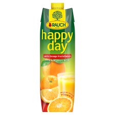 Rauch Happy Day 100% Orange Juice with Pulp 1 L