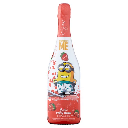 Bello! Despicable Me nealkoholický jahodový nápoj sýtený 750 ml