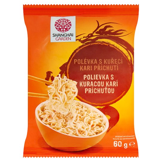 Shanghai Garden Polievka s kuracou karí príchuťou 60 g
