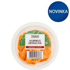 Tesco Cícerovo-sezamová nátierka s pálivou omáčkou Sriracha 90 g