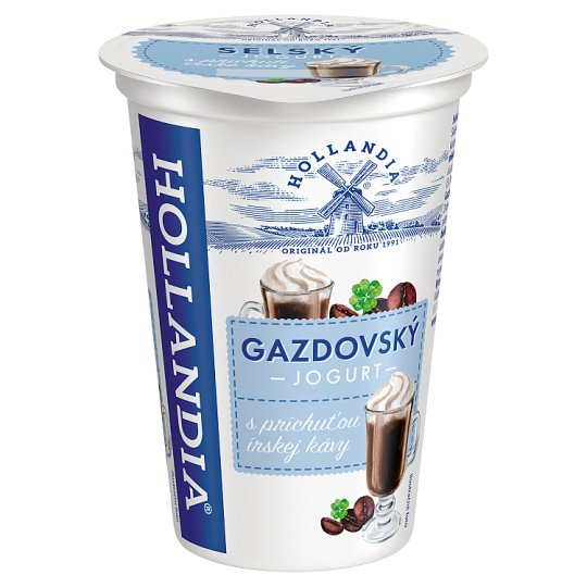 Hollandia Gazdovský jogurt s príchuťou írskej kávy s kultúrou BiFi 200 g