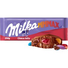 Milka Mmmax Choco Jelly Milk Chocolate 250 g