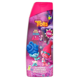 Trollovia šampón a kondicionér pre deti 2v1 400 ml