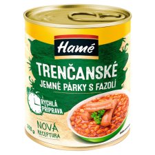 Hamé Trenčin Fine Sausages with Beans 300 g