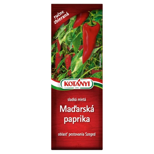 Kotányi Hungarian Sweet Ground Pepper 80 g Tesco Groceries