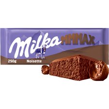 Milka Mmmax Noisette Milk Chocolate with Hazelnut Paste 250 g