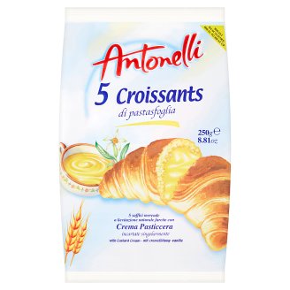 Antonelli Croissant plnený pudingovým krémom 5 x 50 g