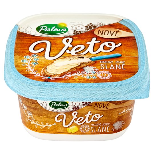 Palma Veto Maslové jemne slané 1% 450 g