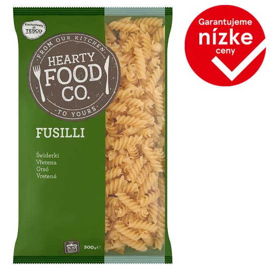 Hearty Food Co. Fusilli 500 g
