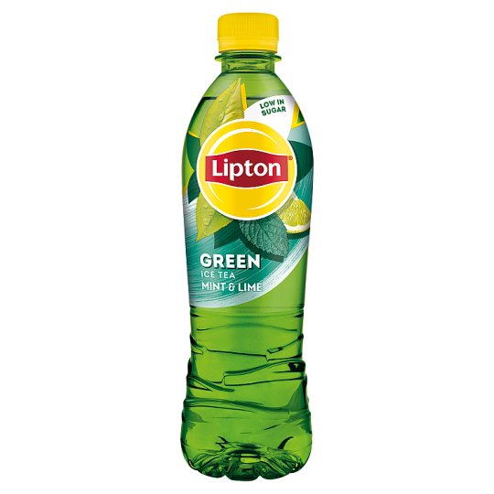 Lipton Green Ice Tea with Lime and Mint Flavour 0.5 L Tesco Groceries