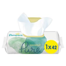 pampers coconut pure wipes