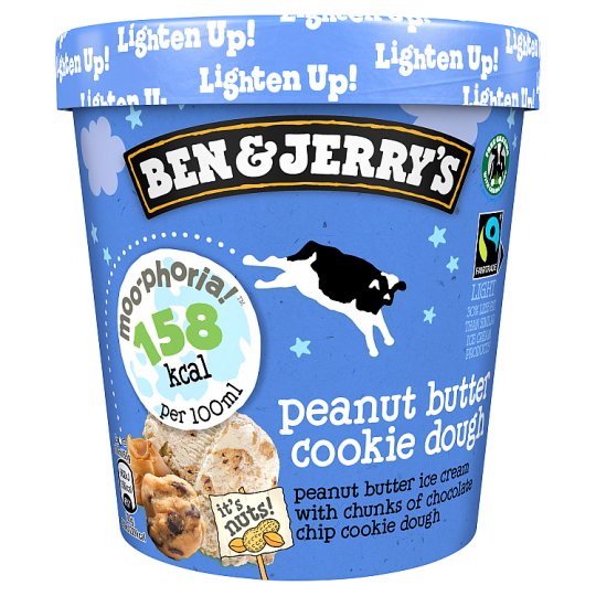 Ben & Jerry's Moophoria Peanut Butter Cookie Dough 465 ml Tesco Potraviny